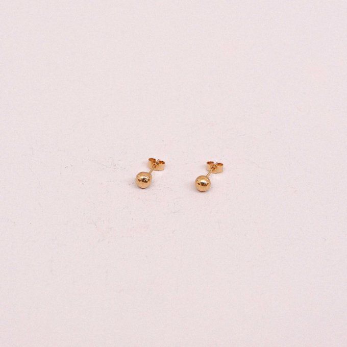 Clou oreille 4 mm Fétiches bijoux