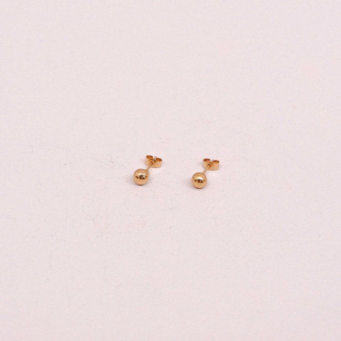 Clou oreille 4 mm Fétiches bijoux