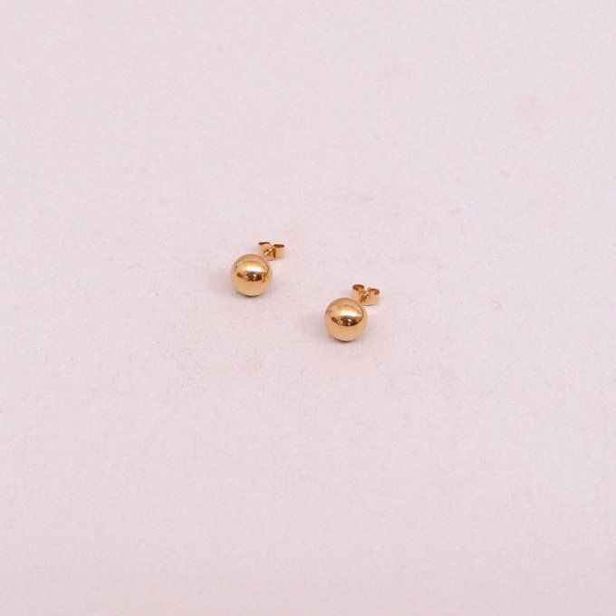 Clous d'oreille 8 mm Fétiches bijoux