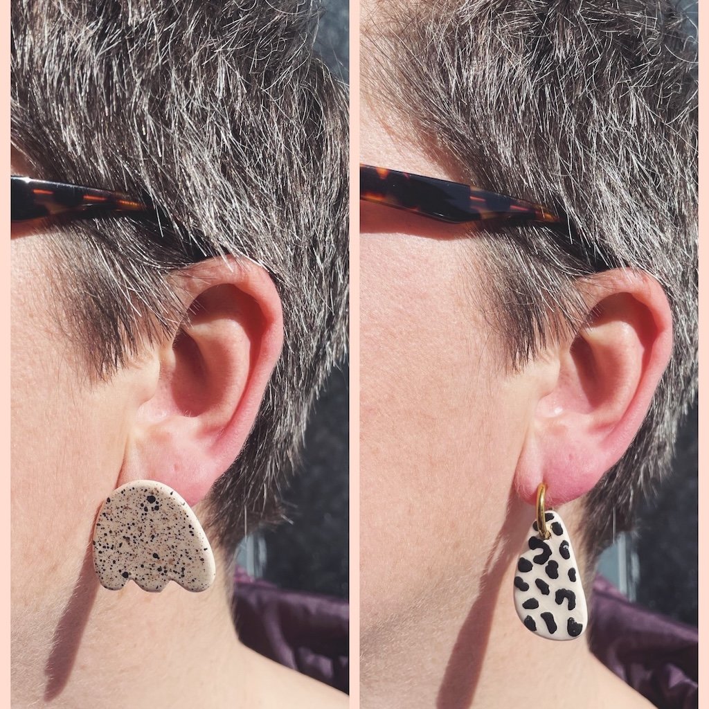 Atelier boucles d oreilles cermaique Fetiches à Lyon